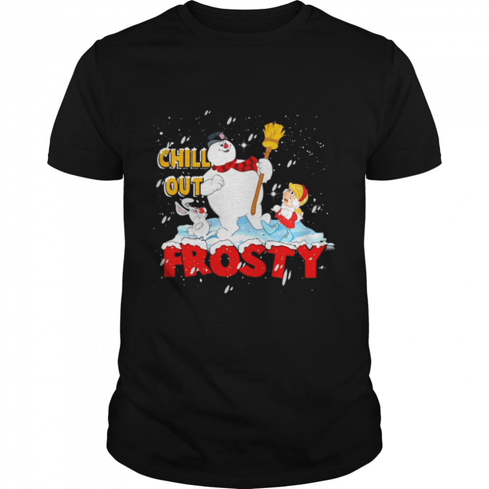 Tv Show Chilly Out Frosty Graphic Christmas shirt