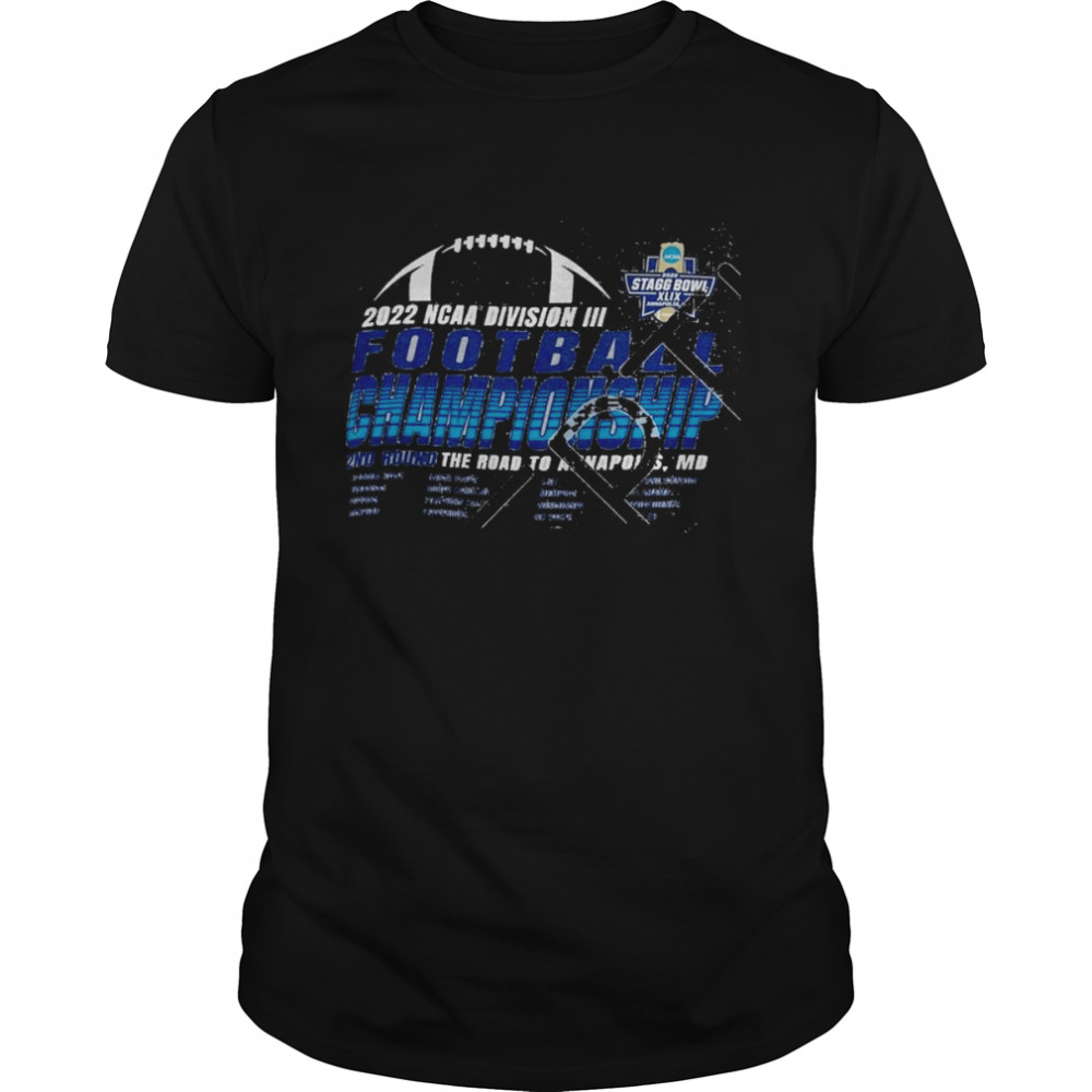 2022 NCAA Division III Football Championship 2nd Round  Classic Men's T-shirt