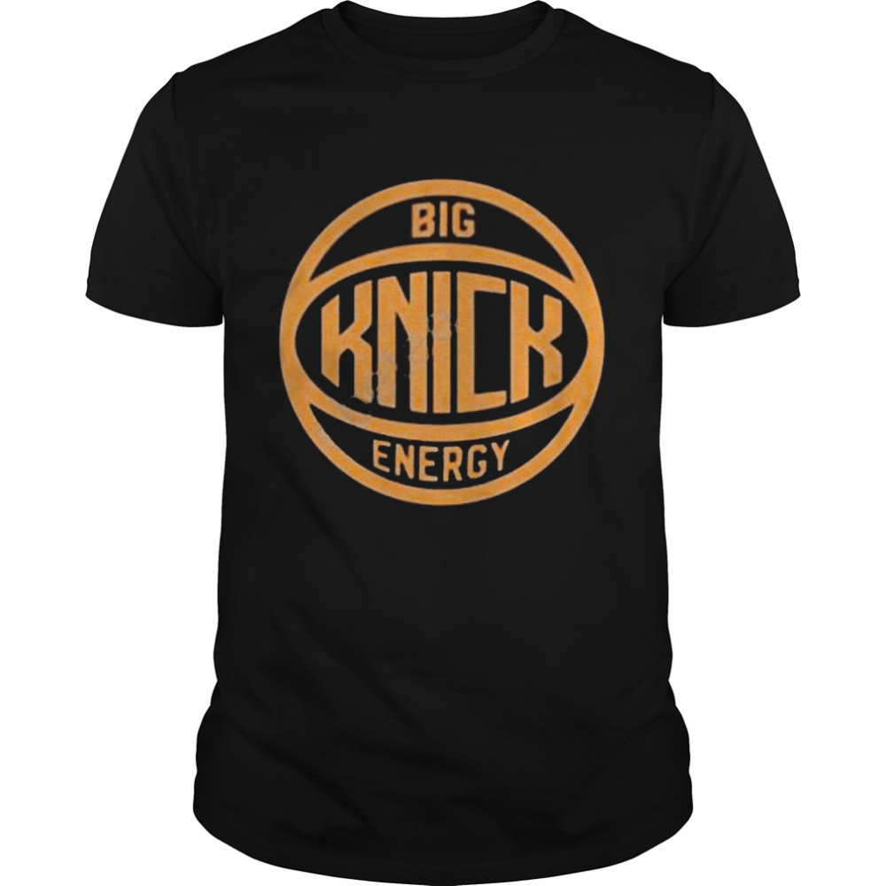 Alan hahn big knick energy shirt