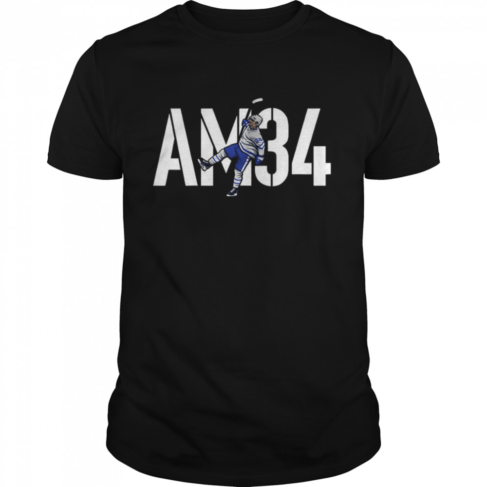Auston Matthews Toronto Maple Leafs AM34 2022  Classic Men's T-shirt