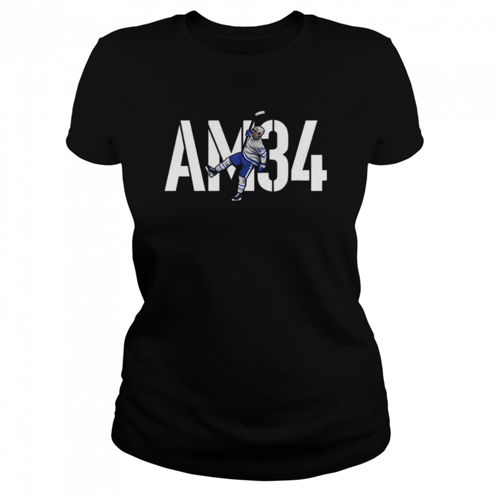 Auston Matthews Toronto Maple Leafs AM34 2022  Classic Women's T-shirt