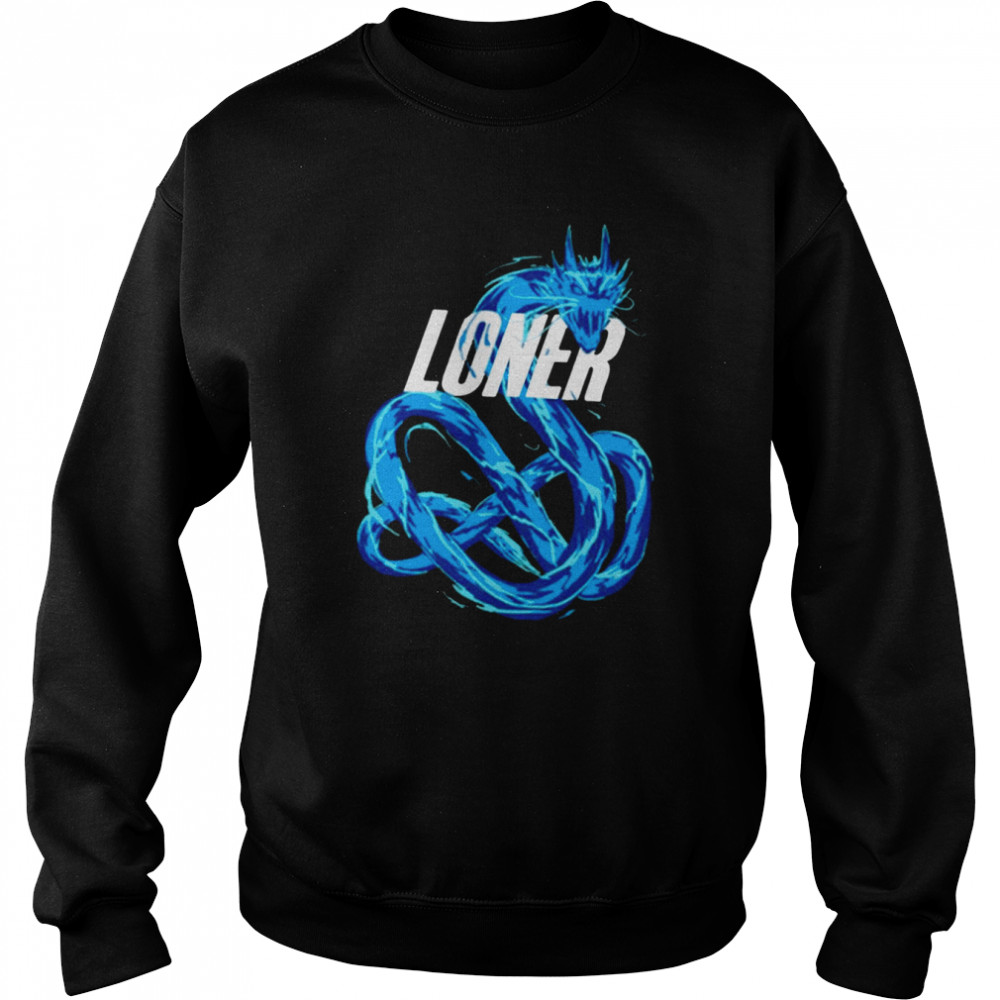 Blue Dragon The Loner Santan Dave shirt Unisex Sweatshirt