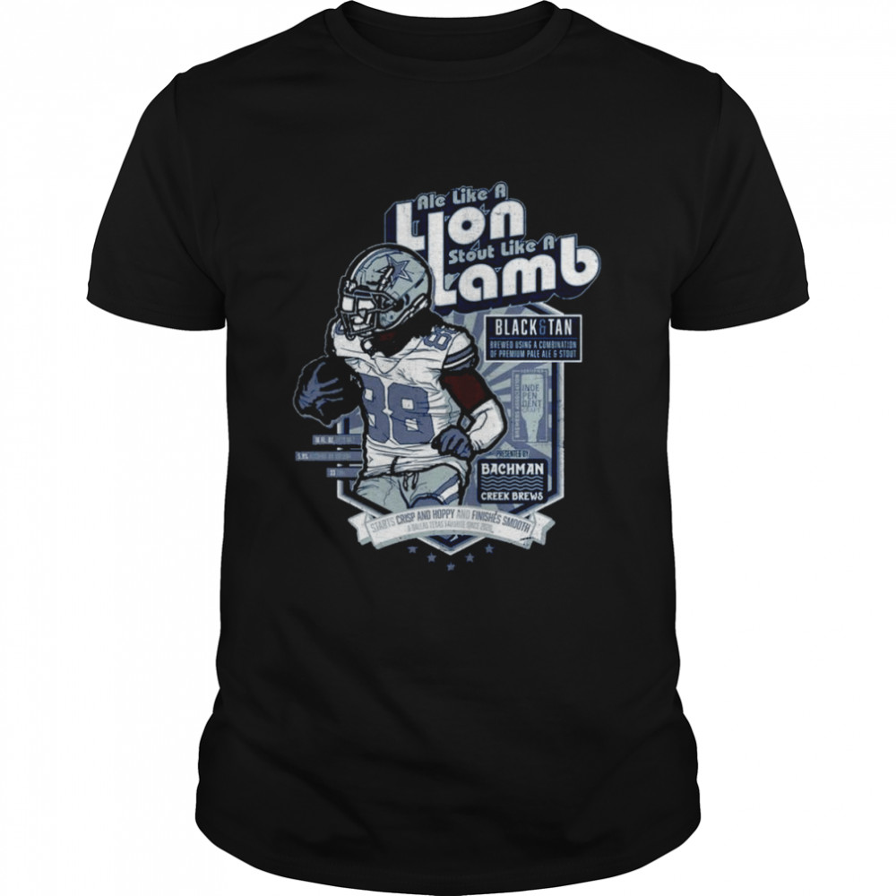Ceedee Lamb Ale Like A Lion Lamb Shirt