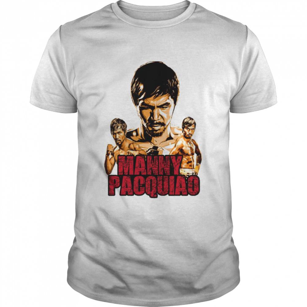 Portrait Fanart Boxing Manny Pacquiao shirt