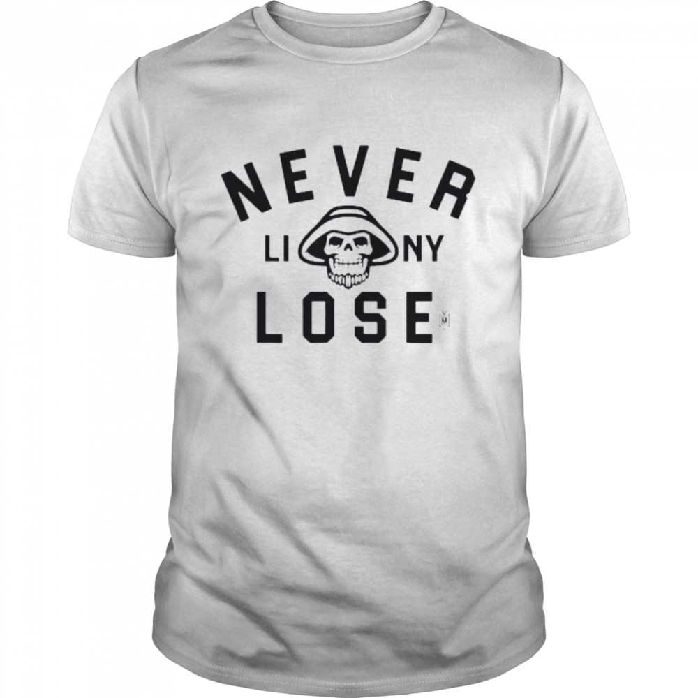 Yes Men Outfitters Never Liny Lose Shirt
