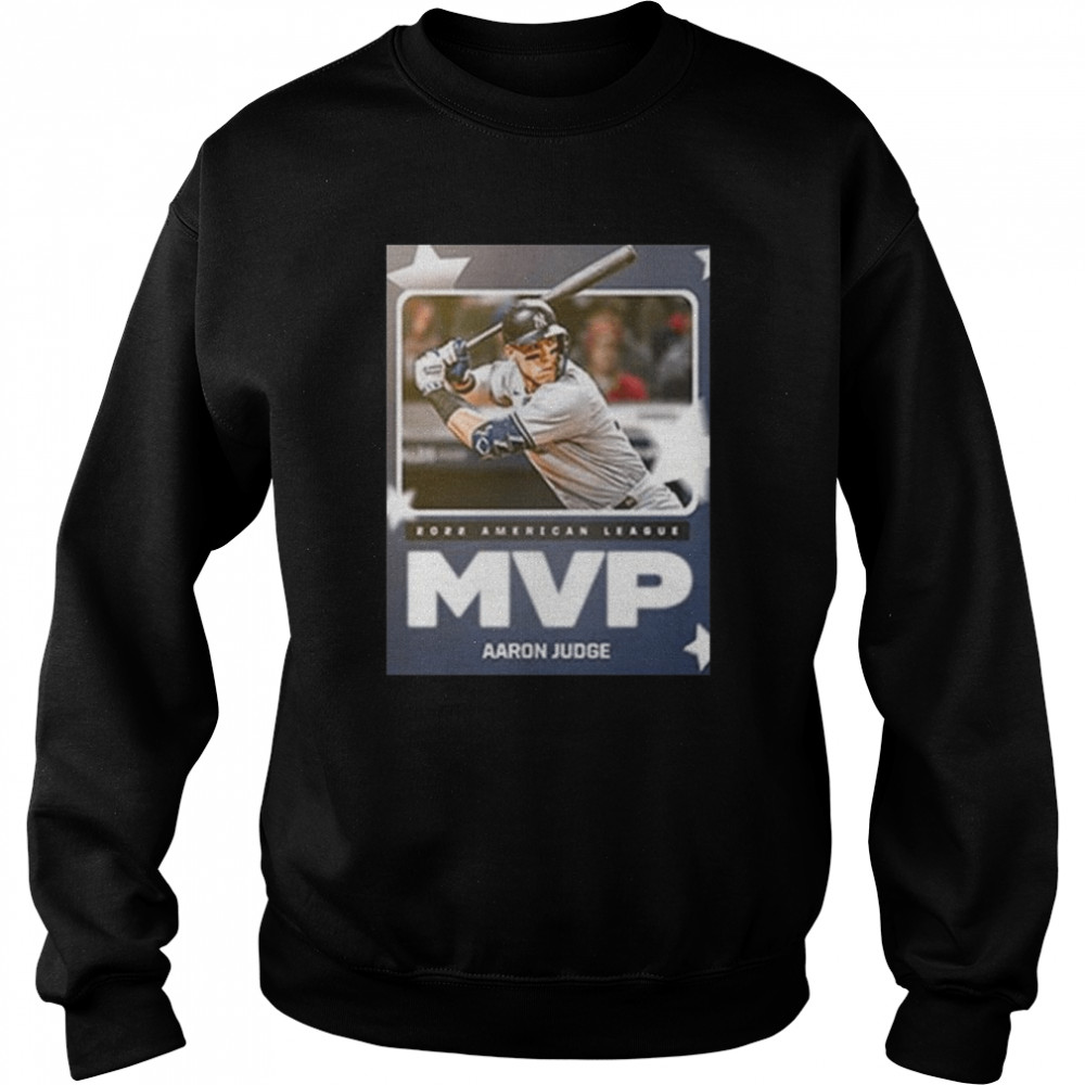 2022 American league mvp winner aaron judge vintage shirt Unisex Sweatshirt