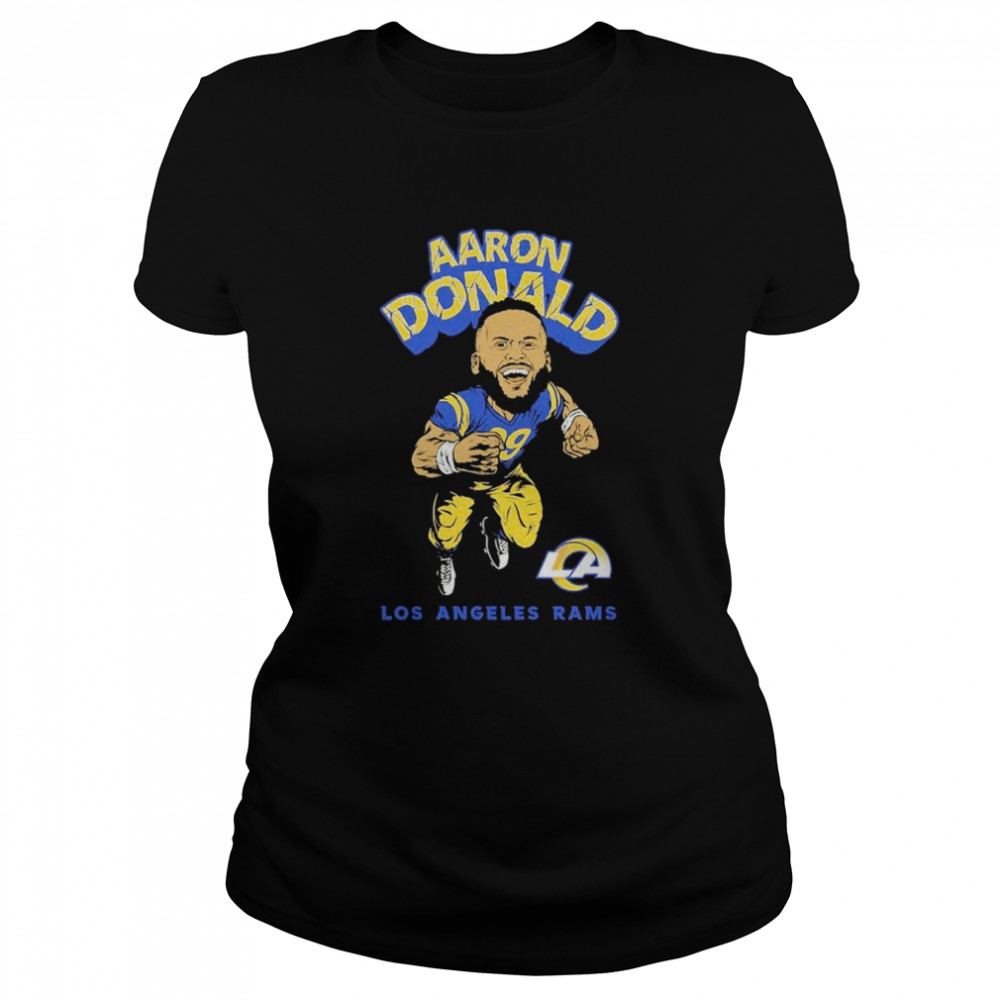 Aaron Donald Los Angeles Rams Player T- Classic Women's T-shirt