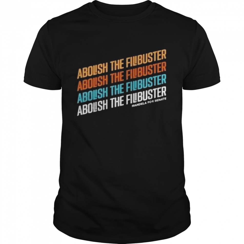 Abolish the filibuster slanted shirt Classic Men's T-shirt