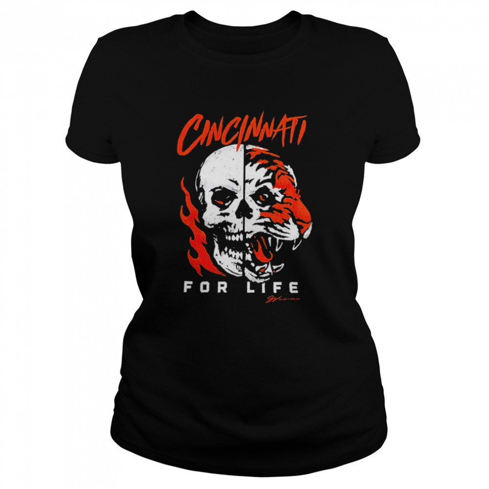 Cincinnati Football For Life 2022  Classic Women's T-shirt