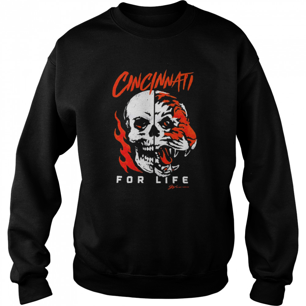 Cincinnati Football For Life 2022  Unisex Sweatshirt