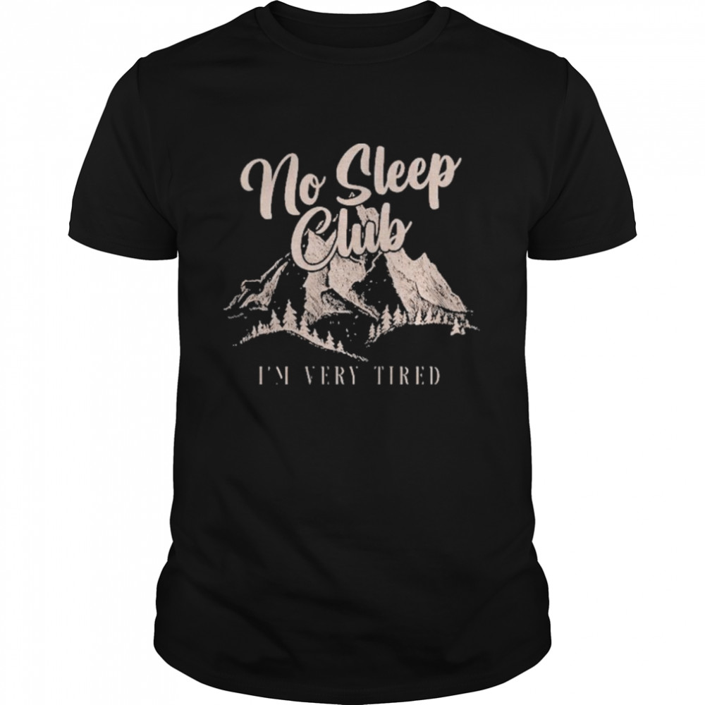 Colleen ballinger no sleep club I’m very tired shirt Classic Men's T-shirt