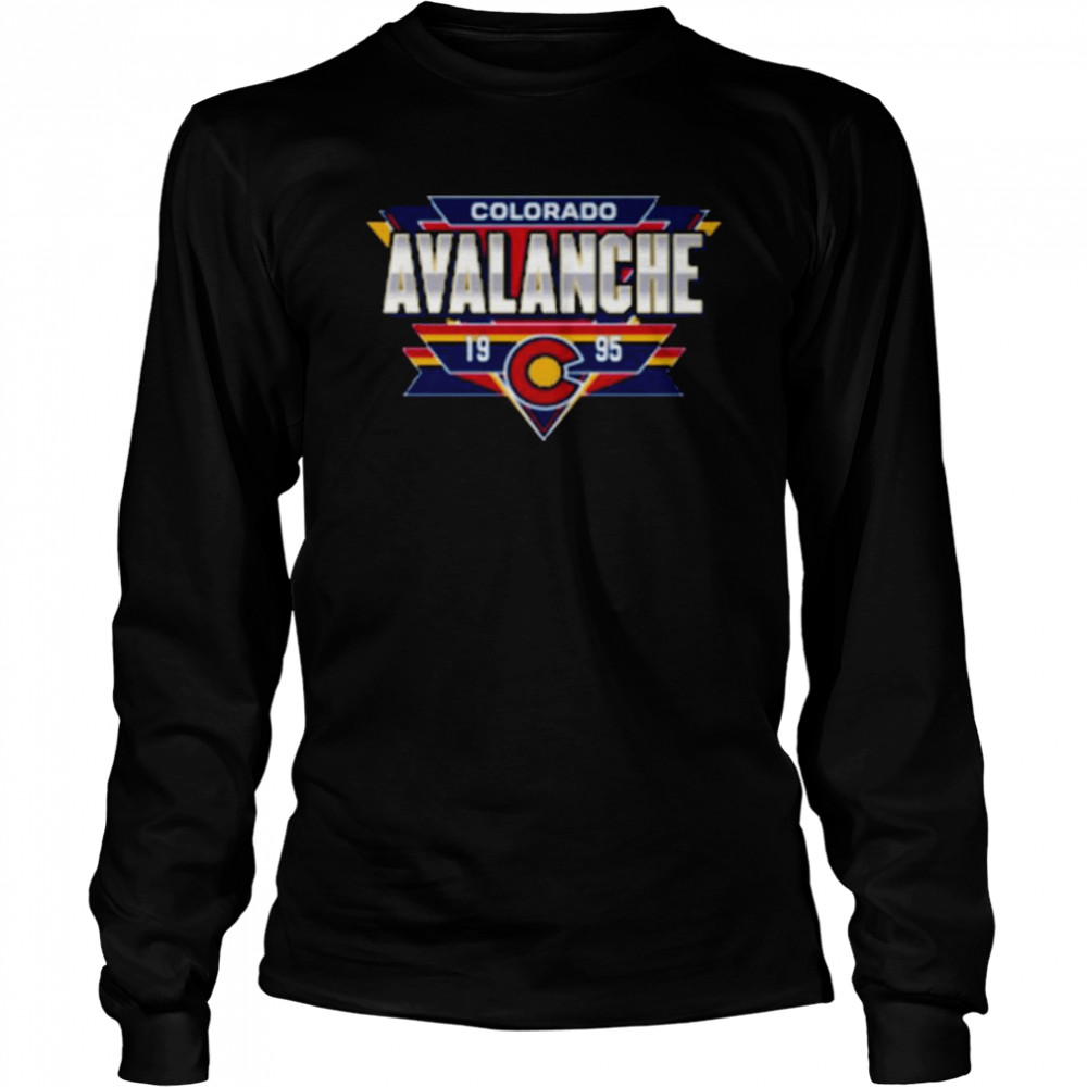 Colorado avalanche reverse retro 2 0 fresh playmaker 1995 shirt Long Sleeved T-shirt