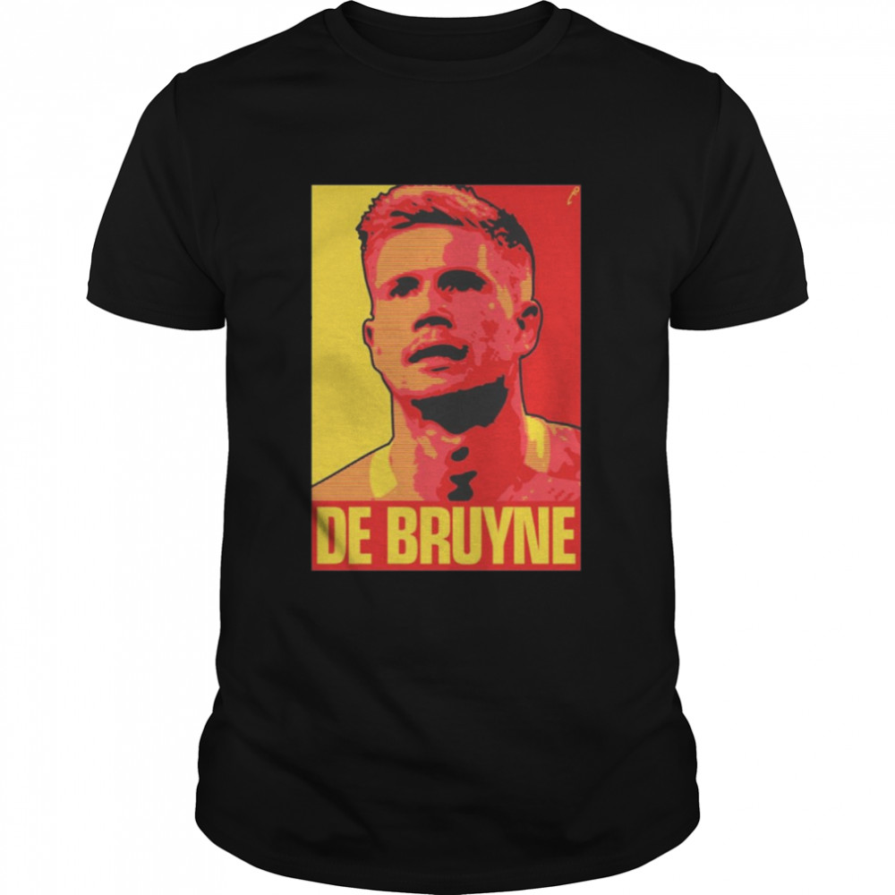 Colored graphic De Bruyne Belgium t-shirt Classic Men's T-shirt