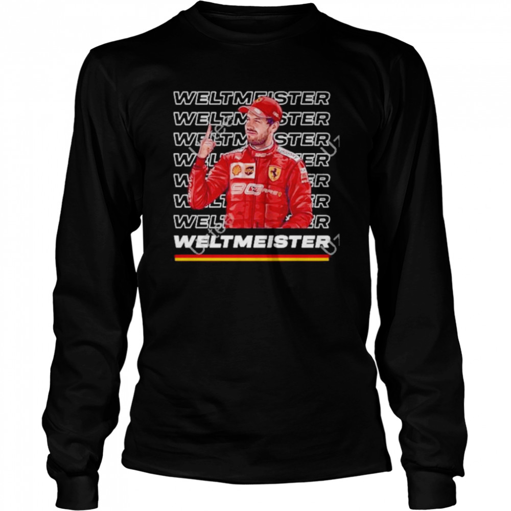 Danke Seb weltmeister t-shirt Long Sleeved T-shirt
