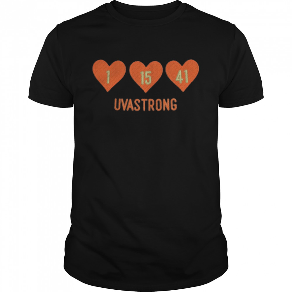 Heart Uvastrong 1 15 41  Classic Men's T-shirt