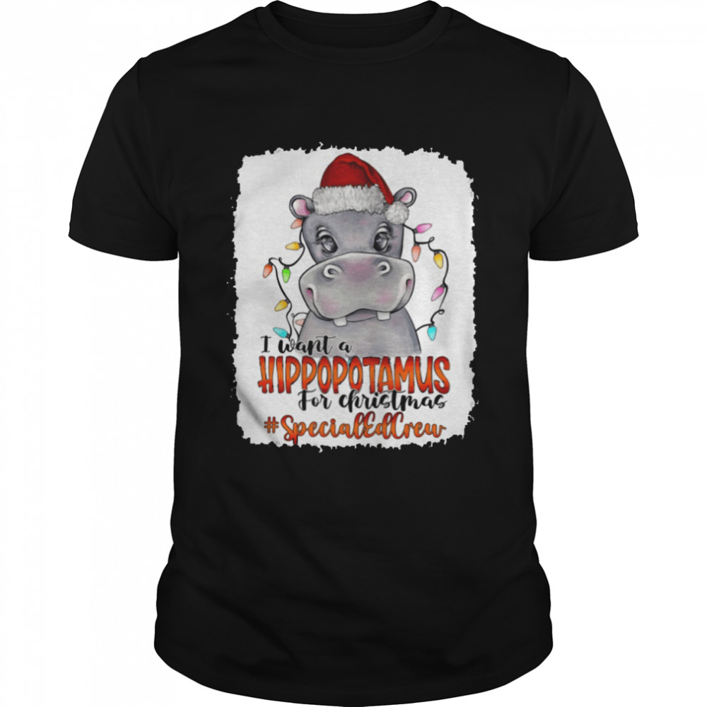 I Want A Hippopotamus For Christmas Specials Crew Light  Classic Men's T-shirt