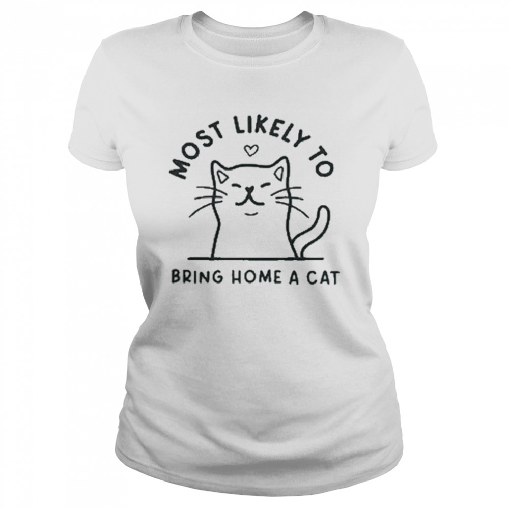 Most likely to bring home a cat t-shirt Classic Women's T-shirt