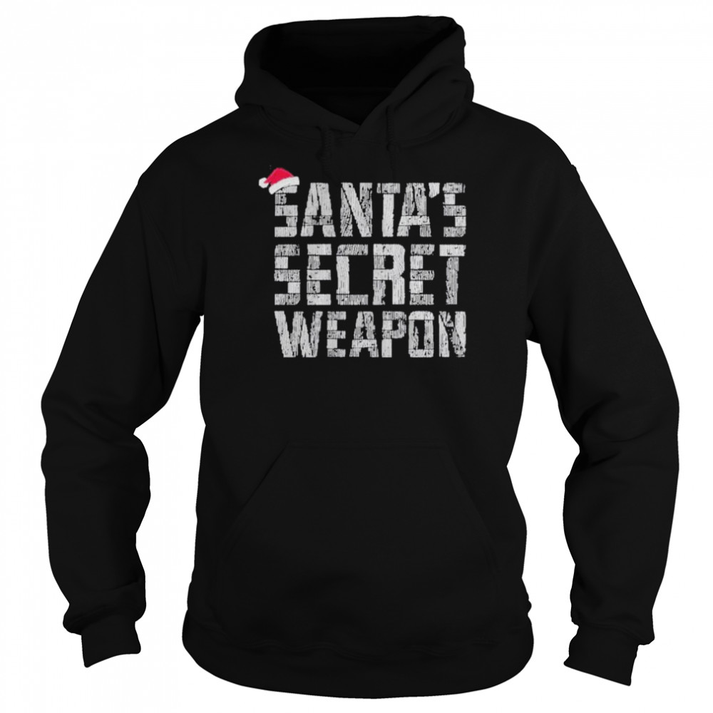 Mr. build it santa’s secret weapon shirt Unisex Hoodie