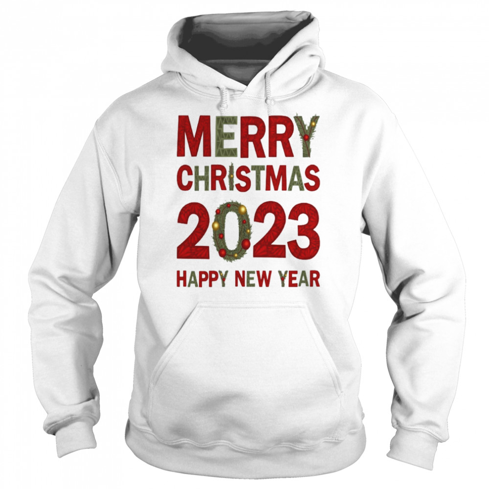 New Year 2023 Christmas Approaching Art shirt Unisex Hoodie