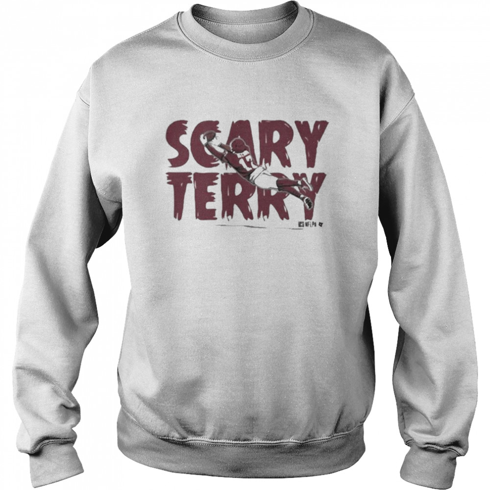 scary terry t shirt unisex sweatshirt