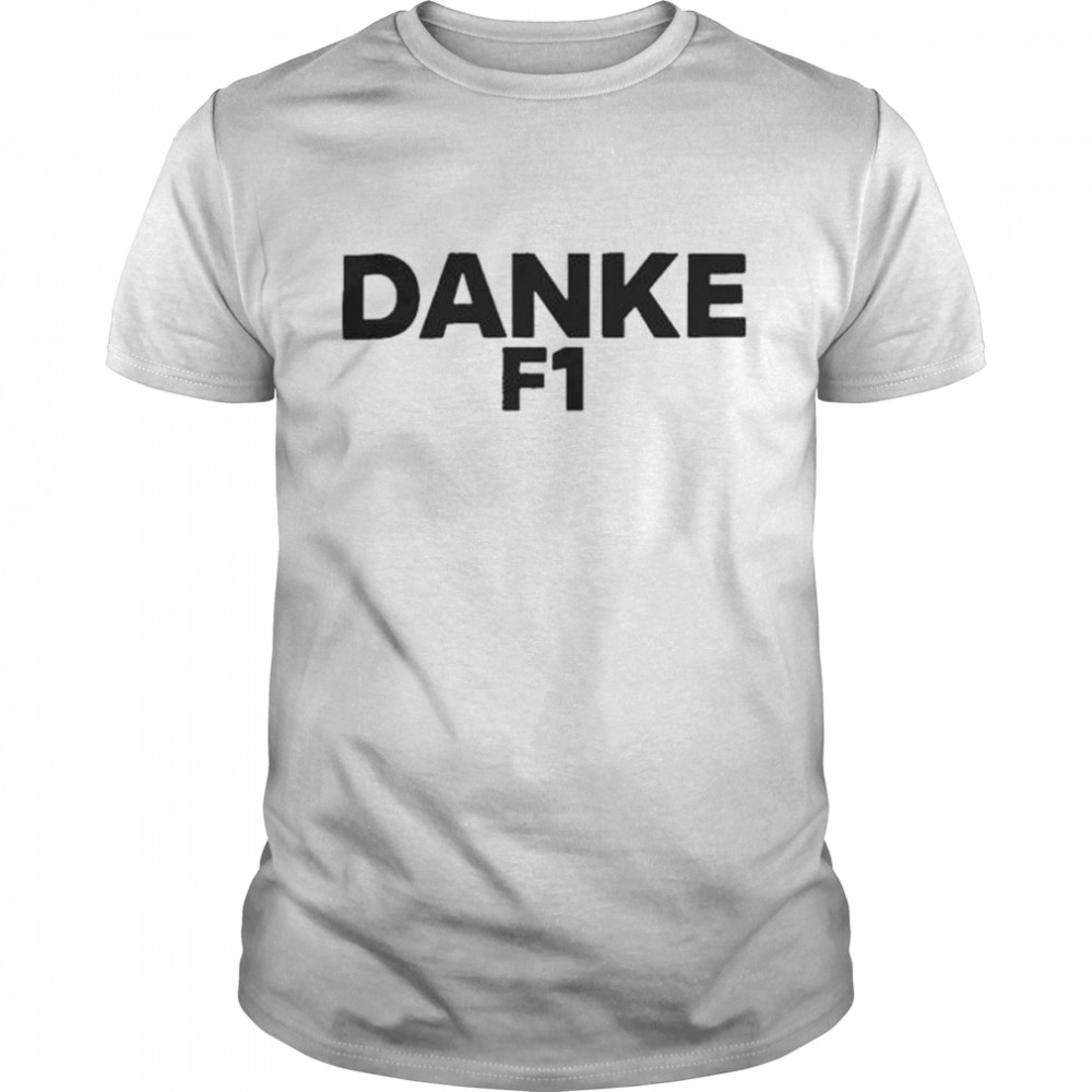 Sebastian vettel wearing danke f1 shirt Classic Men's T-shirt