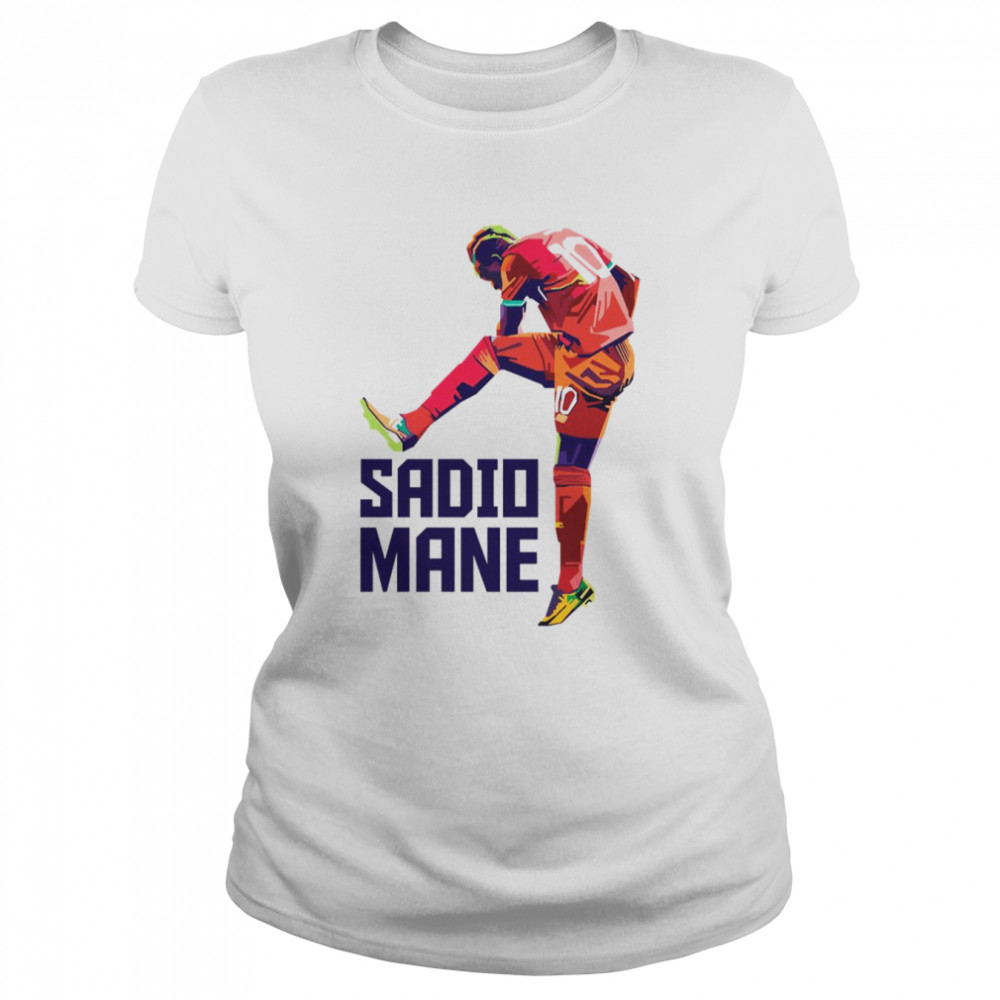 Shooting The Ball Sadio Mane shirt Classic Women's T-shirt
