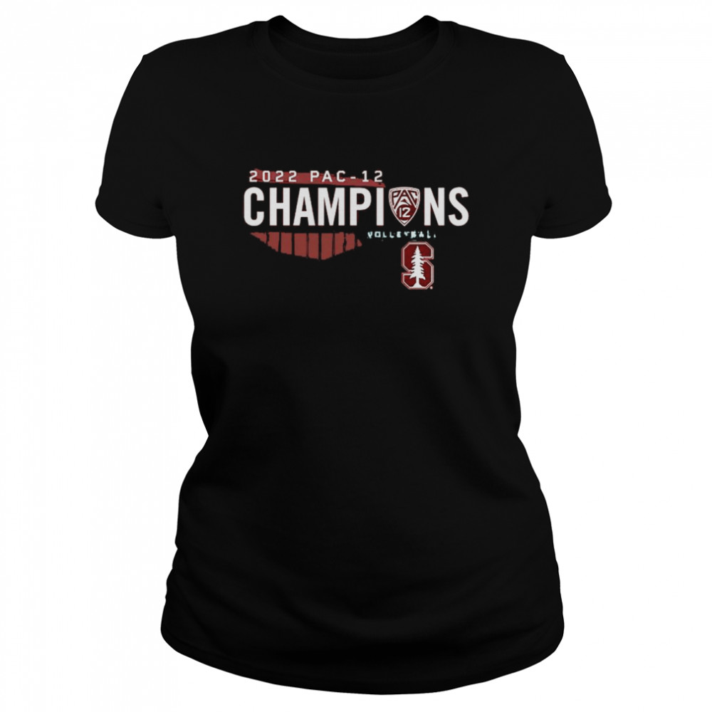 Stanford Cardinal Women’s Volleyball 2022 PAC-12 Regular Season Champions  Classic Women's T-shirt