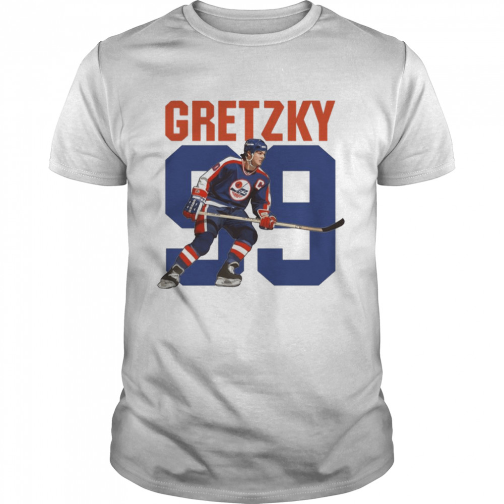 The 99 Wayne Gretzkys The White Tornado shirt Classic Men's T-shirt