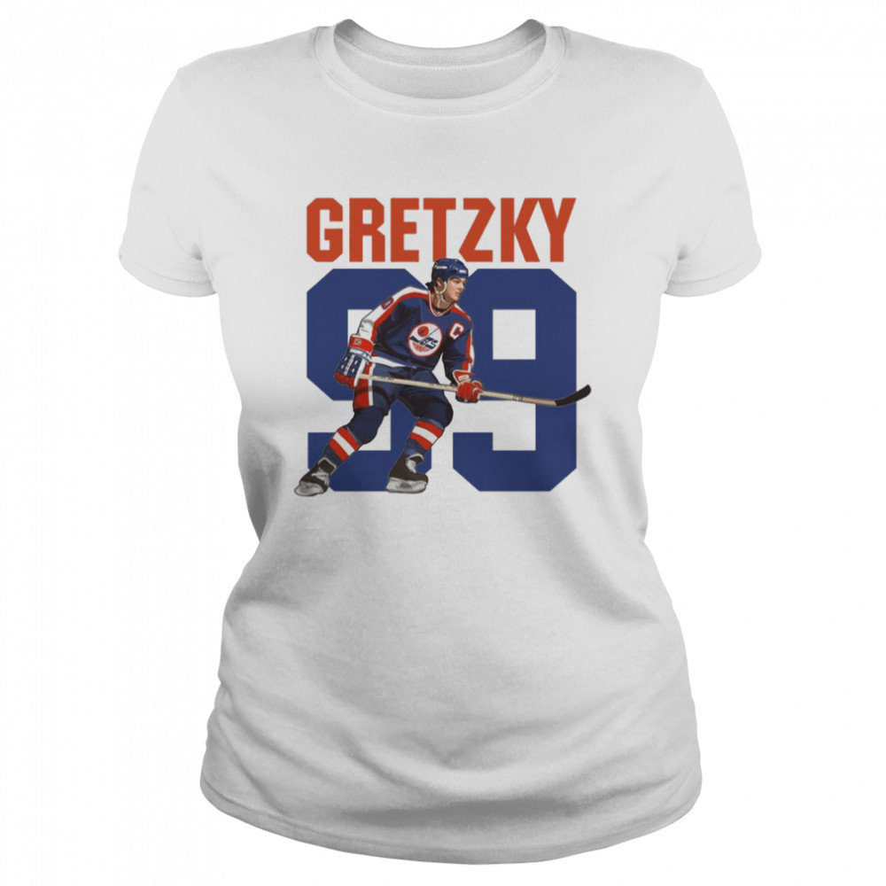 The 99 Wayne Gretzkys The White Tornado shirt Classic Women's T-shirt