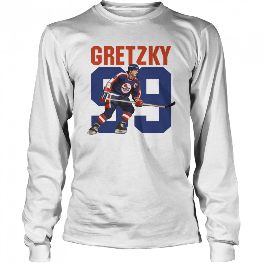The 99 Wayne Gretzkys The White Tornado shirt Long Sleeved T-shirt