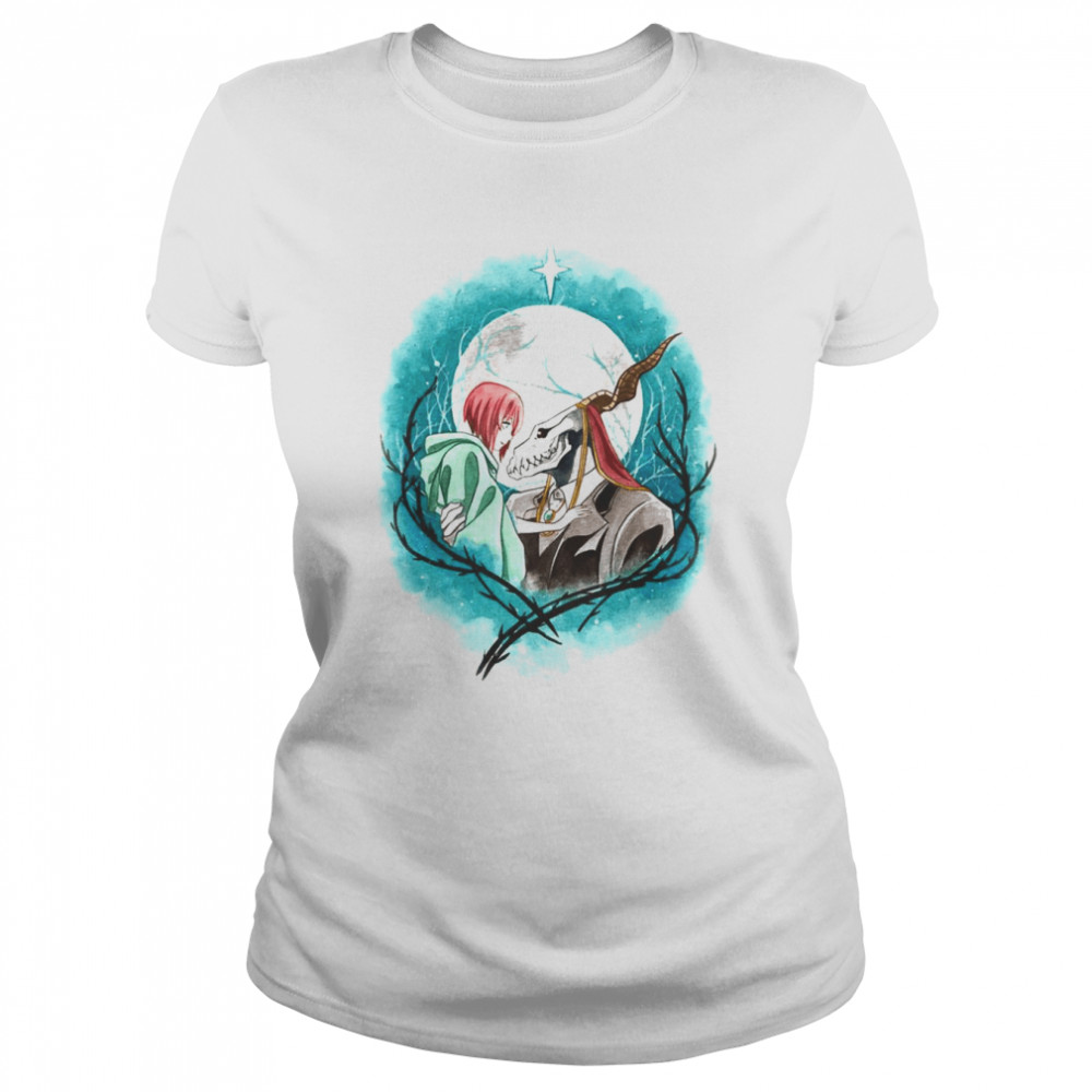 the thorn mage and his apprentice the ancient magus bride shirt classic womens t shirt