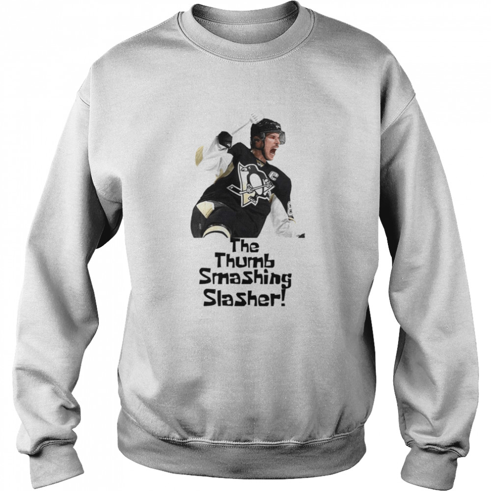 The Thumb Smashing Slasher Sidney Crosby shirt Unisex Sweatshirt