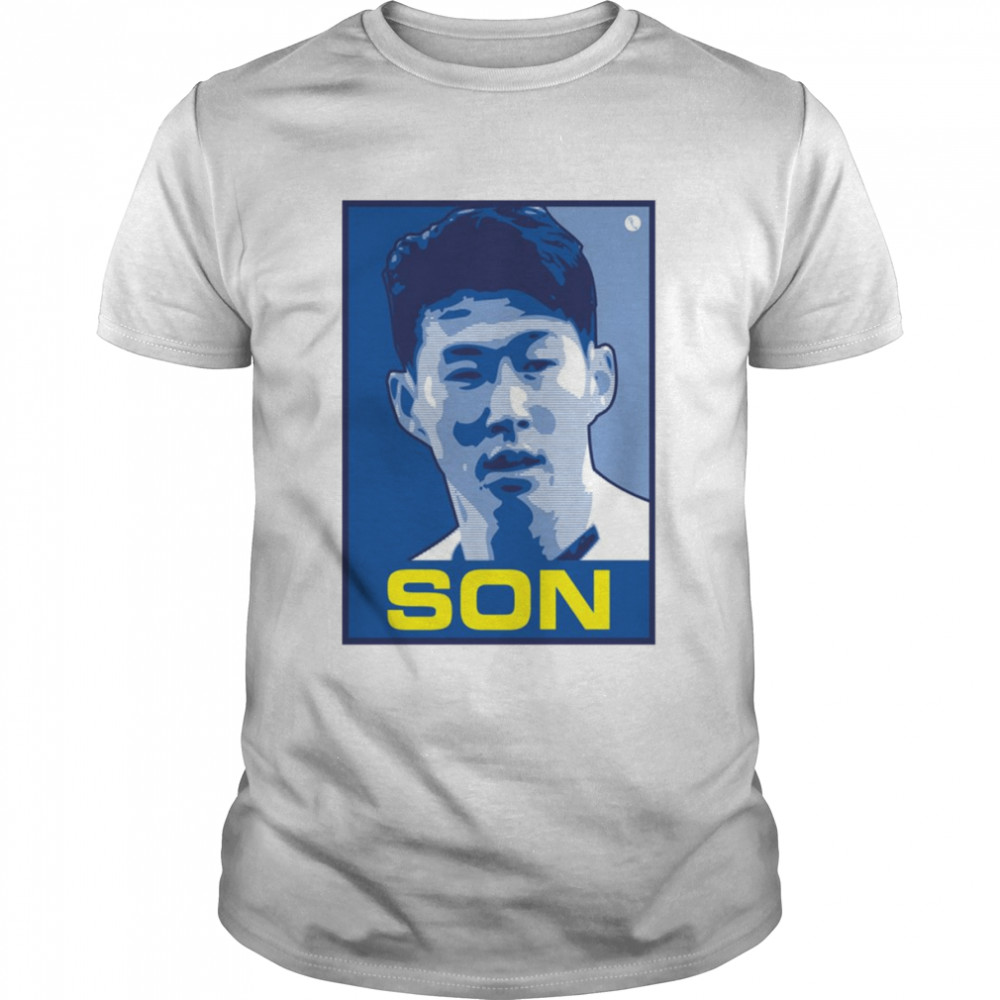 Thfc Tottenham Hotspur Graphic Son Heung Min shirt Classic Men's T-shirt
