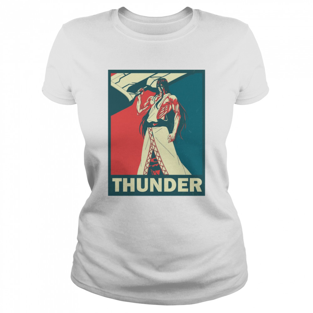 Thunder Record Of Ragnarok Thor Hope Art shirt 9 Thunder Record Of Ragnarok Thor Hope Art shirt Classic Women's T-shirt