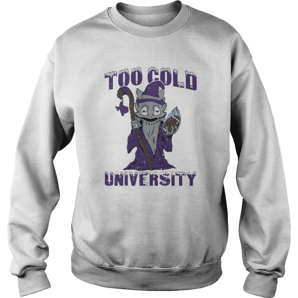 Too Cold University Fort Worth Football  Unisex Sweatshirt