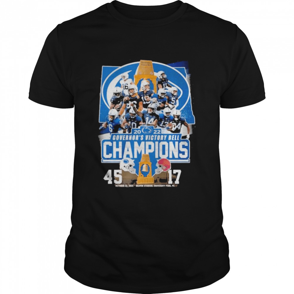 2022 Govrnor’s Victory Bell Champions 45-17 Matchup shirt
