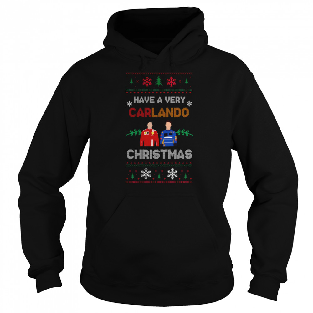 All I Want For Christmas Is Carlos Sainz Christmas Pattern shirt Unisex Hoodie