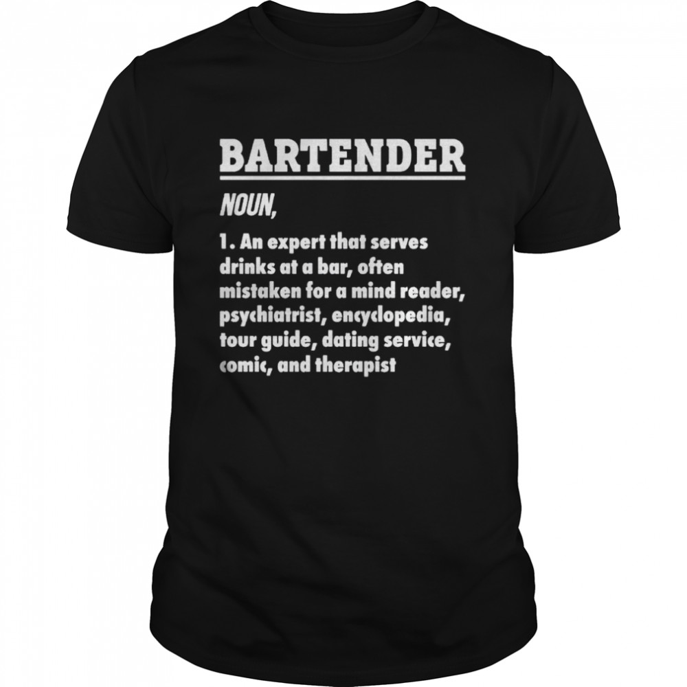 Bartender  Classic Men's T-shirt