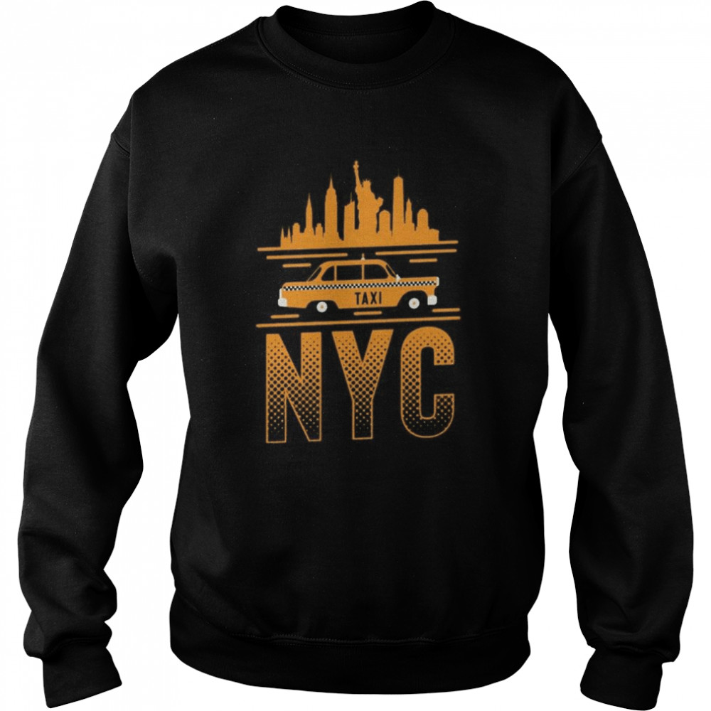 God of liberty nyc taxi 2022 shirt (1) Unisex Sweatshirt
