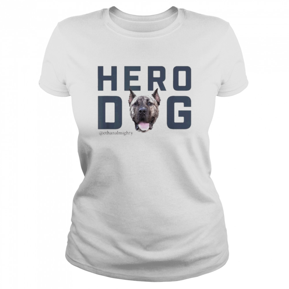 Hero dog ethan almighty vintage shirt Classic Women's T-shirt