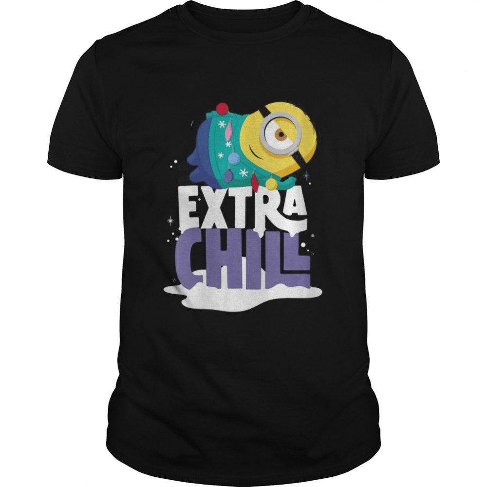 Minions Christmas Dave Extra Chill Snow shirt
