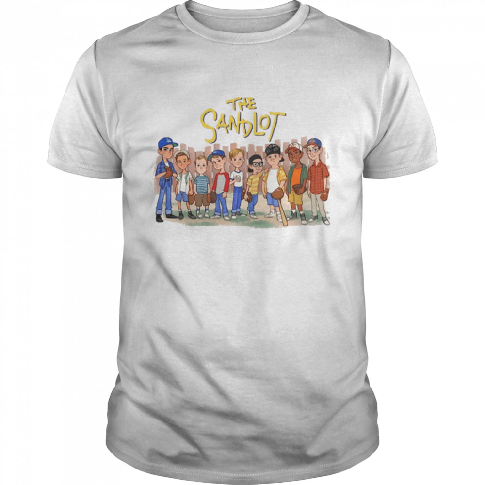 The Sandlot Cartoon Design shirt