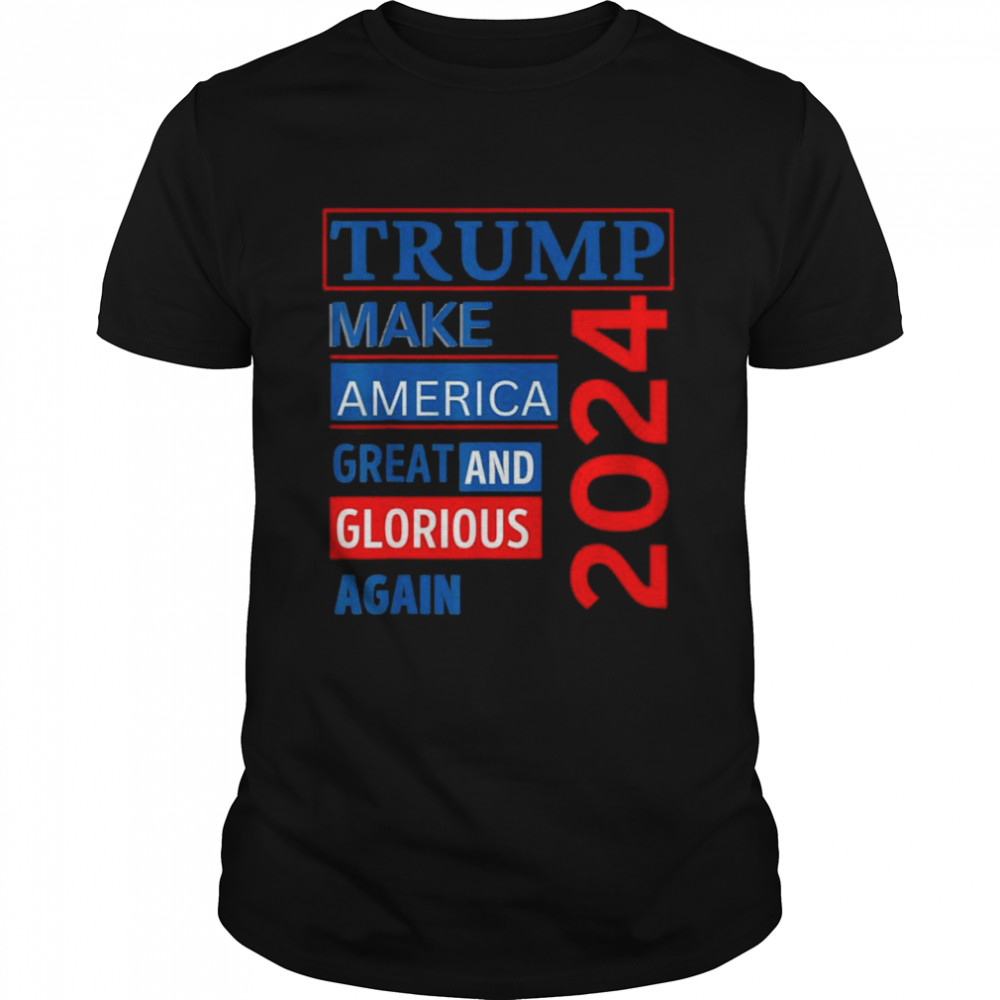 trump 2024 campaign movement pro Trump antI Joe Biden shirt Classic Men's T-shirt