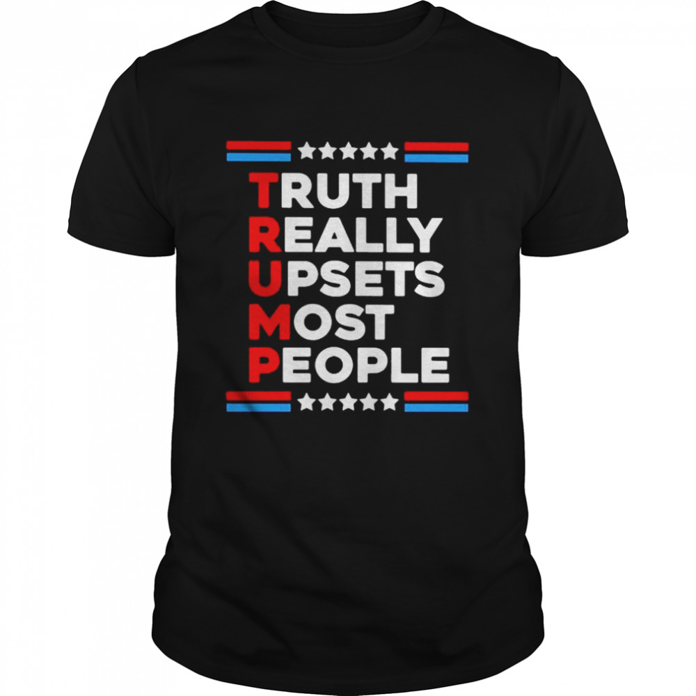Trump 2024 truth really upsets most people shirt Classic Men's T-shirt