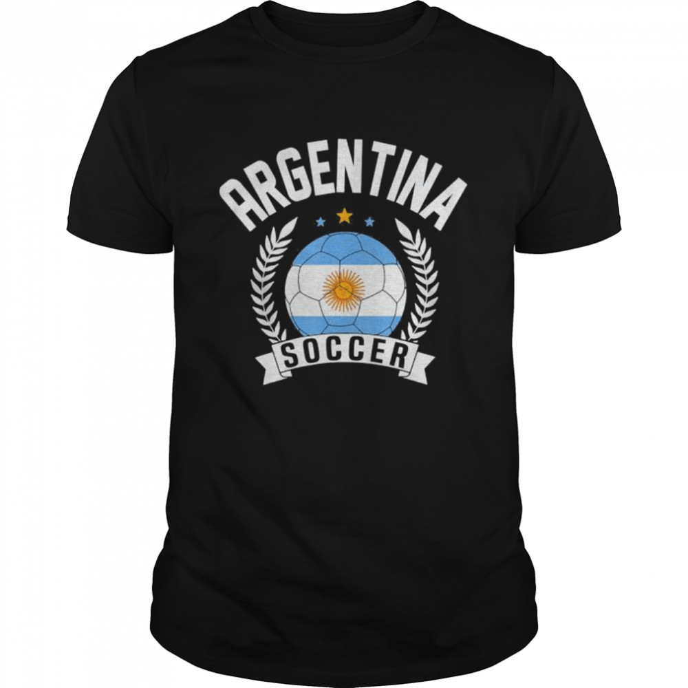 Argentina Soccer Support Team Argentinian Flag,World Cup 2022 T- Classic Men's T-shirt