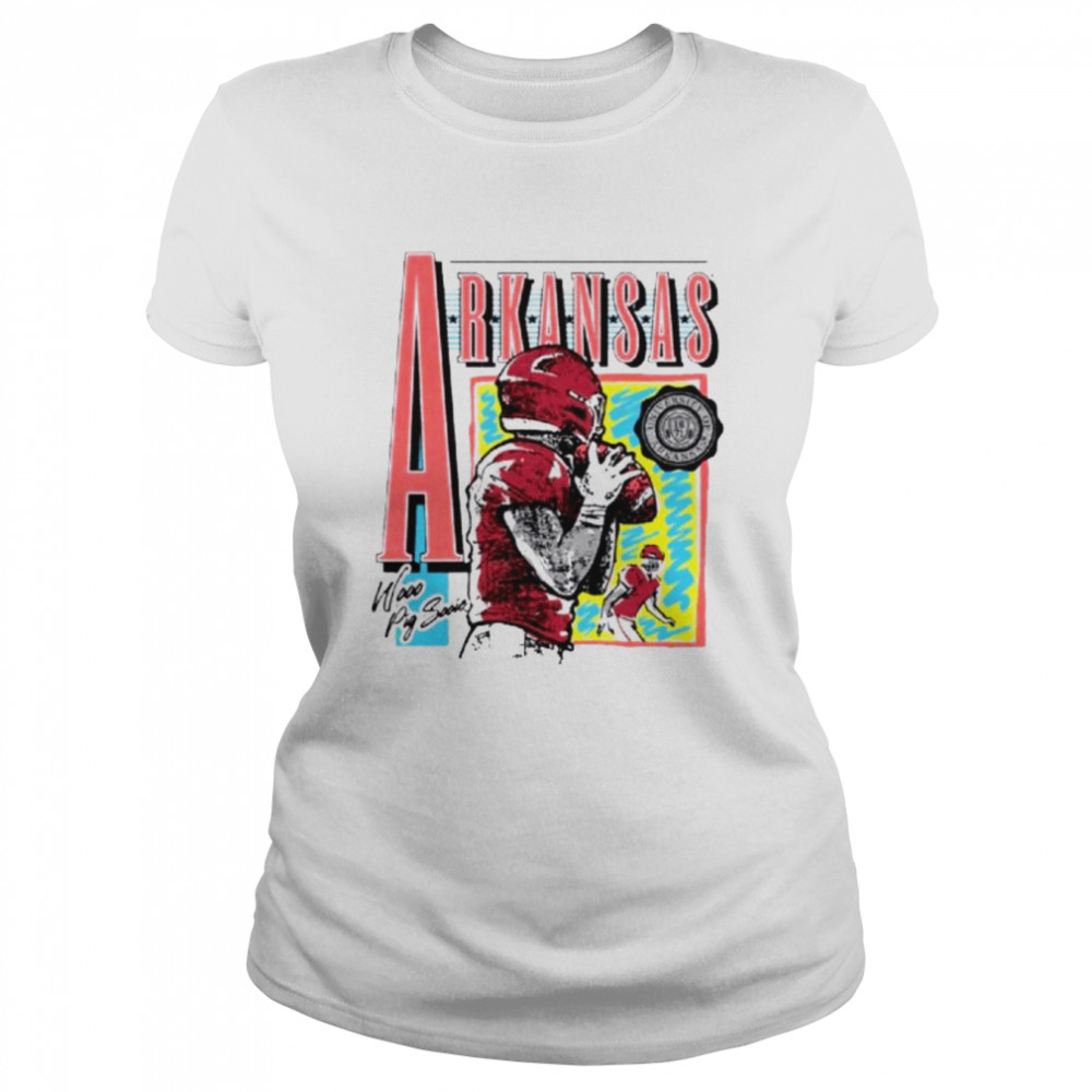 Arkansas Throwback Quarterback shirt Classic Women's T-shirt