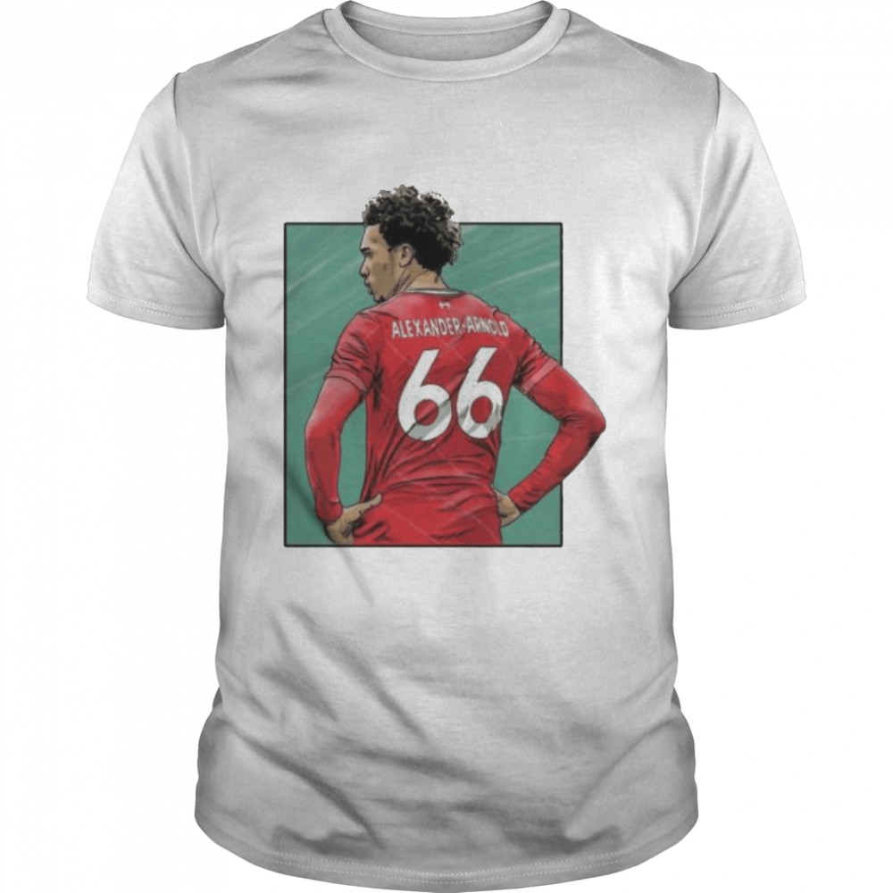 Art From The Back Of Trent Alexander Arnold  Classic Men's T-shirt
