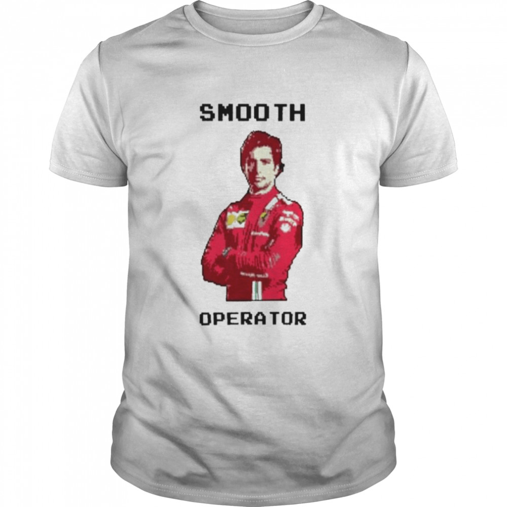 Boy Who Loves Carlos Sainz Smooth Operator Pixel T- Classic Men's T-shirt