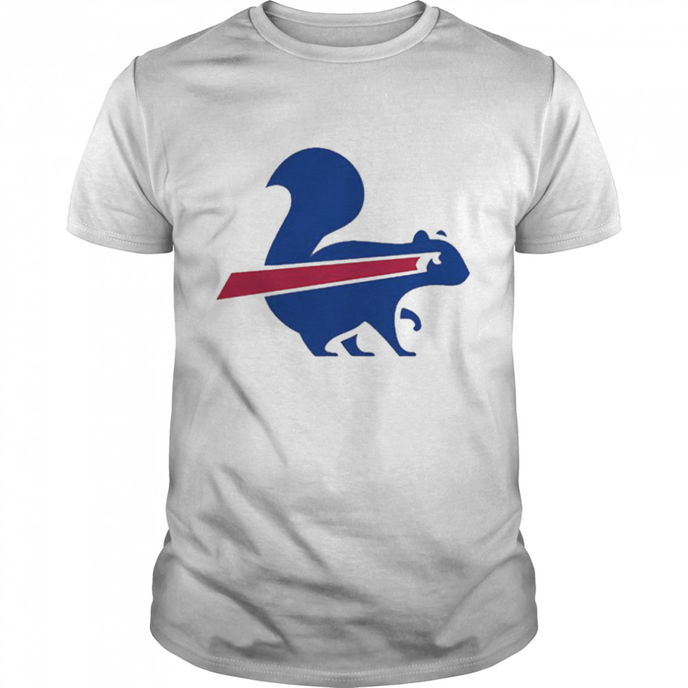 Squirrel Buffalo Bills Logo shirt