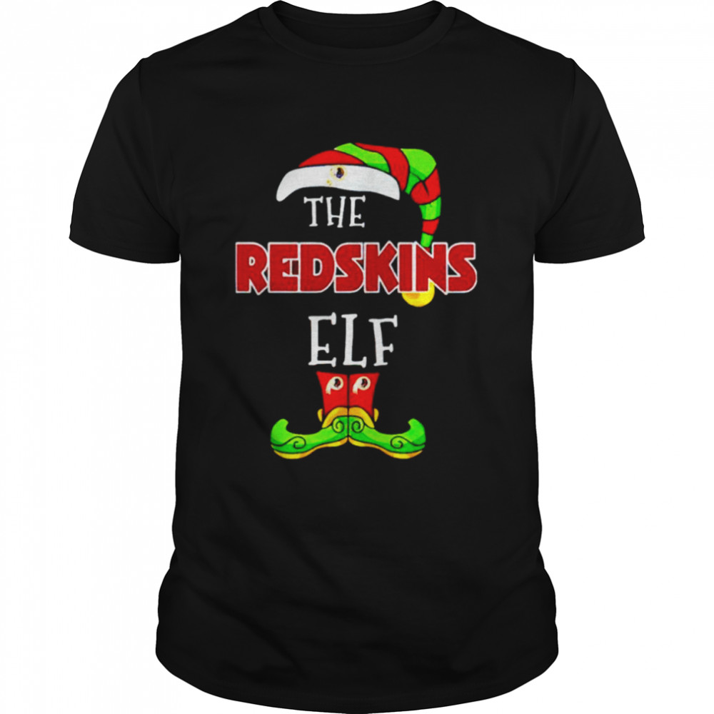 The Washington Redskins Elf Christmas shirt